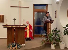 Poutní mše svatá v hospici sv. Štěpána v Litoměřicích 26. prosince 2022