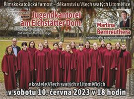 Schola při eichstättské katedrále přijede do Litoměřic