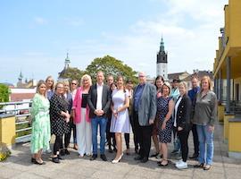 Diecézní charitu Litoměřice navštívili němečtí kolegové z Charity Drážďany
