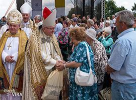 Zástupci litoměřické diecéze na Svaté Hoře na hlavní pouti české církevní provincie